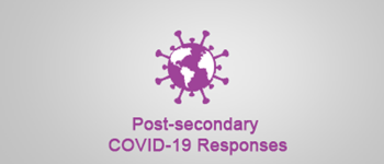 Post-secondary institution COVID-19 links